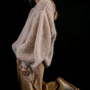 NWT Free People We The Free Indi Pullover Sweater ~ M ~ Sold Out ~ $228